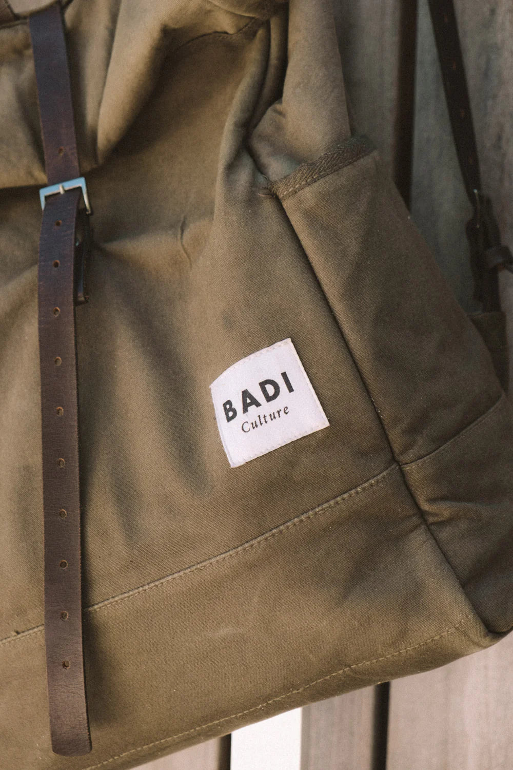 Roll-Over Rucksack - Khaki