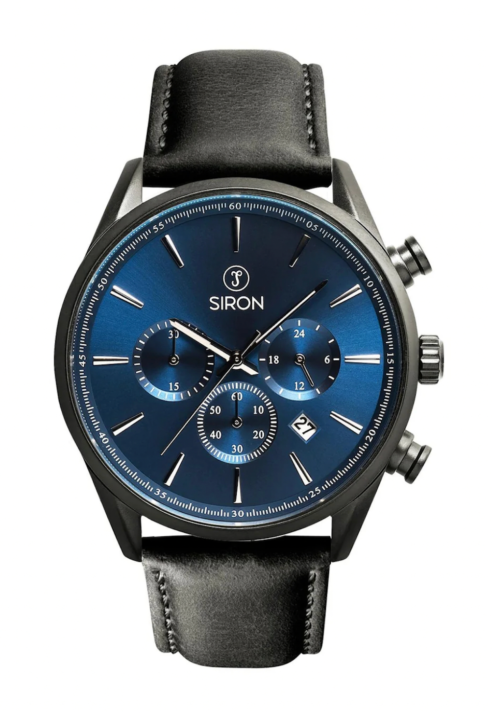 SUPERIOR CHRONO DEEP BLUE - VENOM BLACK – LEATHER